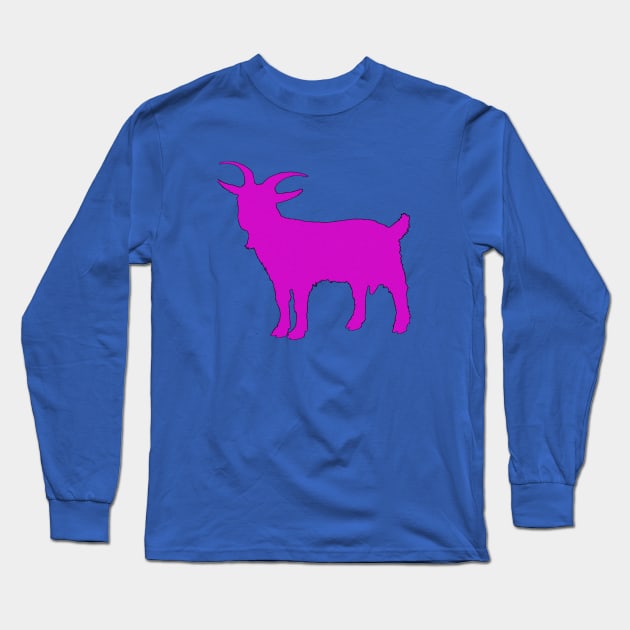 goat Long Sleeve T-Shirt by TaBuR